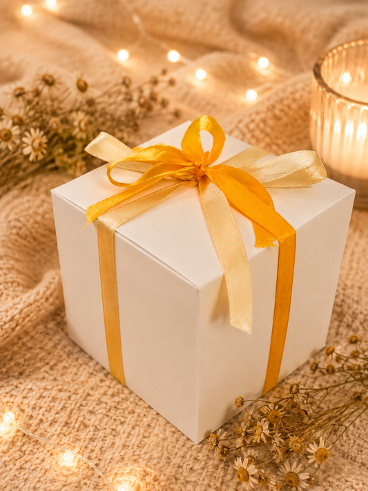 Calming Camomile Hand Poured Soy Self Care Self Love Candle Gift Set Anti Stress