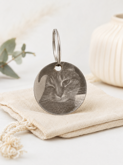 Personalised Cat Mom Gift Box – Photo Keyring & Candle