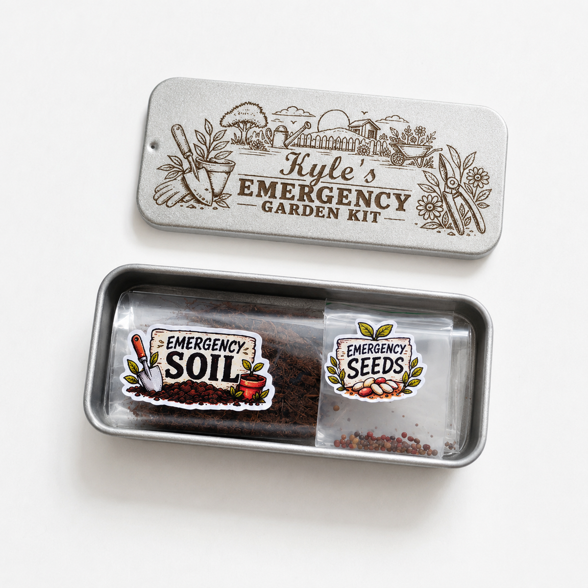 Garden Kit in a Tin