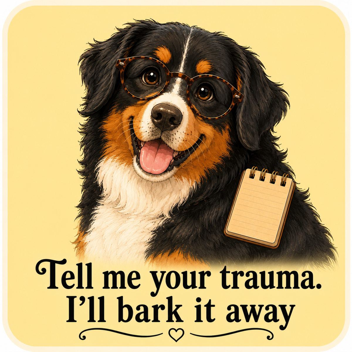 Personalised Dog Photo - Pet Therapist Funny Candle - Bark
