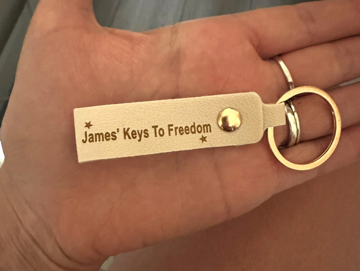 Personalised New Driver Gift Box for Him – Keyring & Car Freshener