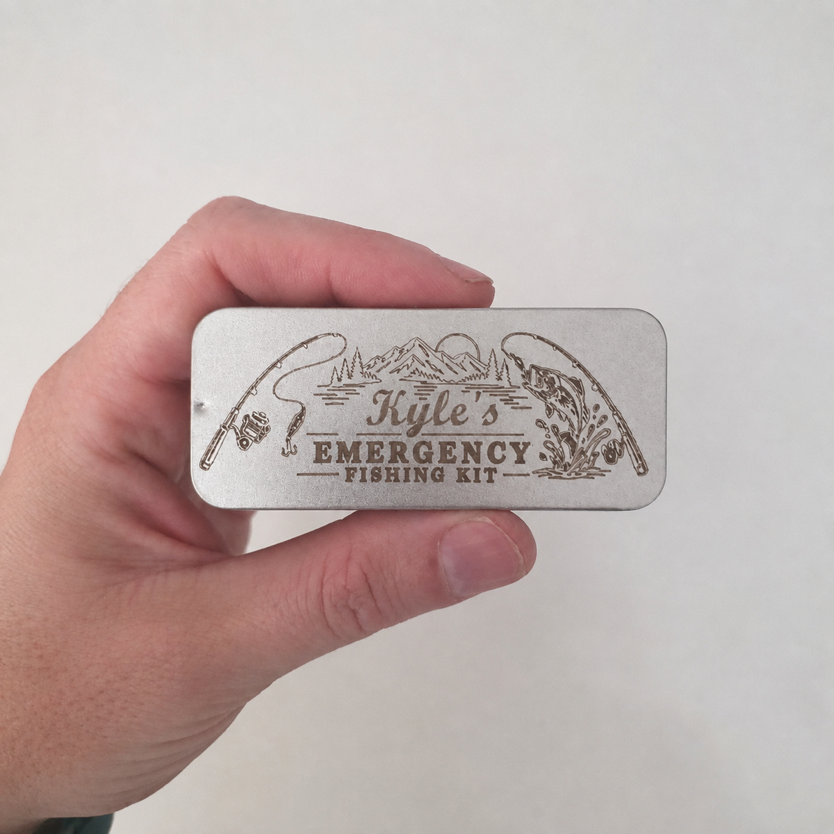 Engraved fishing gift